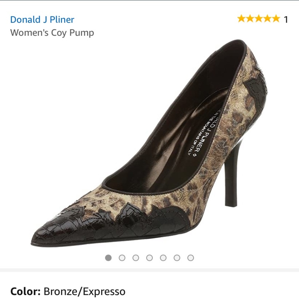 NWOT DONALD J. PLINER PUMP